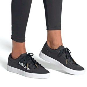 ADIDAS black sleek original sneaker